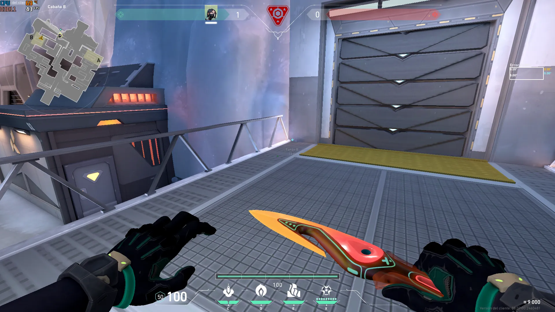 Viper Vipers Pit on Icebox Attack Site B — step 4 of 6: Aim — line up the shot