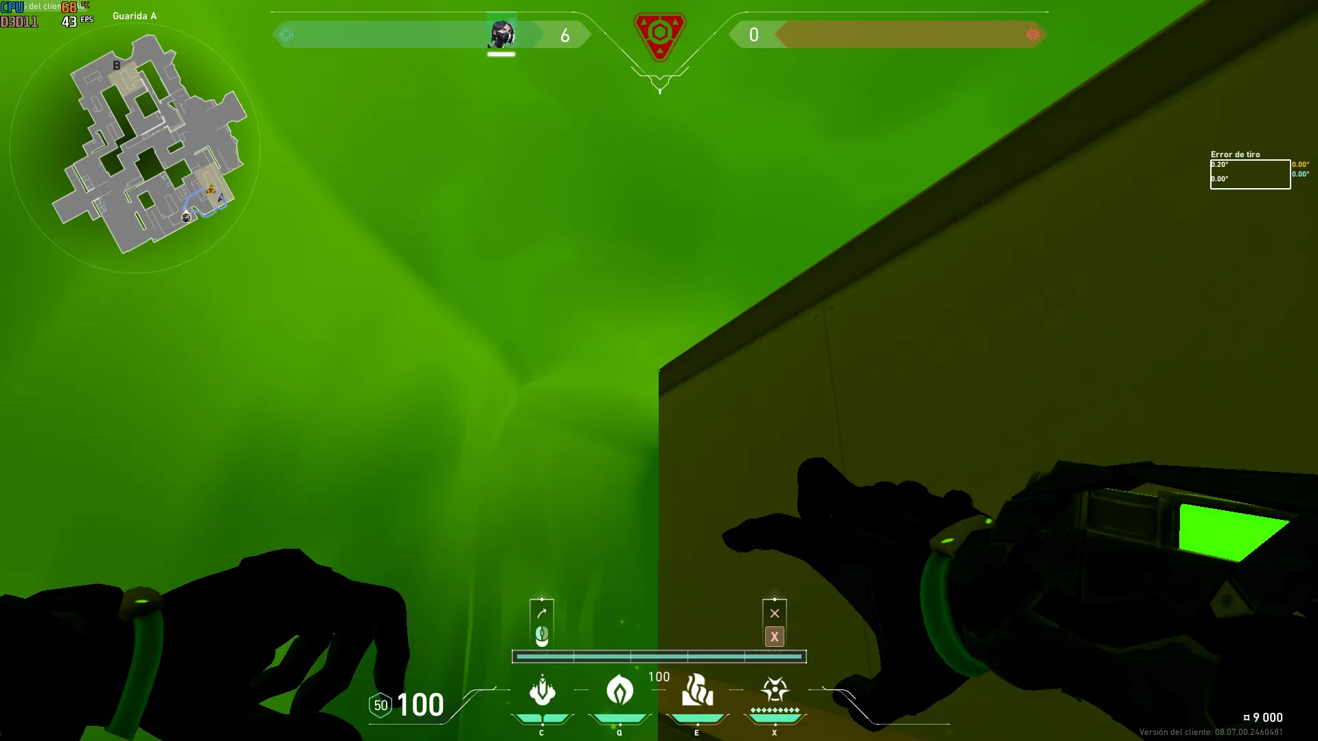 Viper Vipers Pit on Icebox Attack Site A — step 3 of 4: Aim — line up the shot