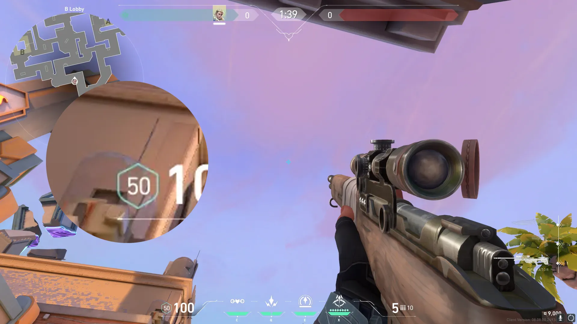 Sova Recon Bolt on Sunset Attack Site B — step 3 of 3: Result