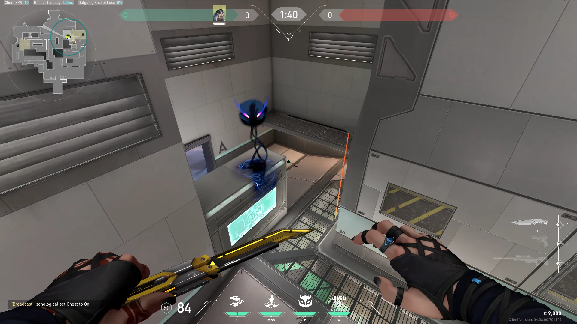 Fade Haunt on Icebox Attack Site A — step 4 of 4: Result