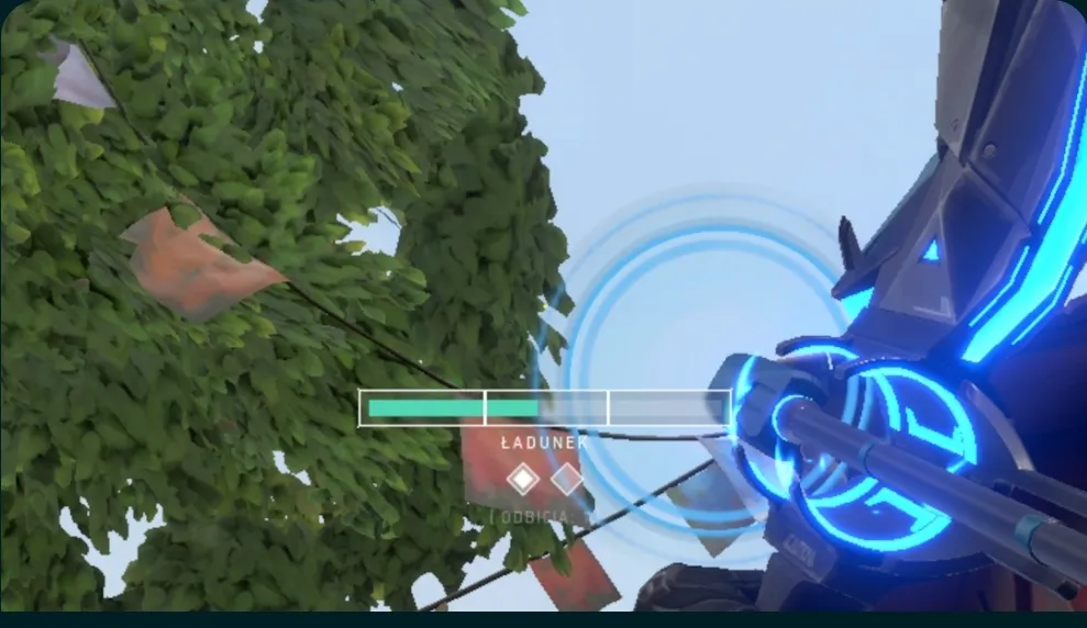 Sova Recon Bolt on Haven Attack Site C — step 2 of 3: Aim — line up the shot