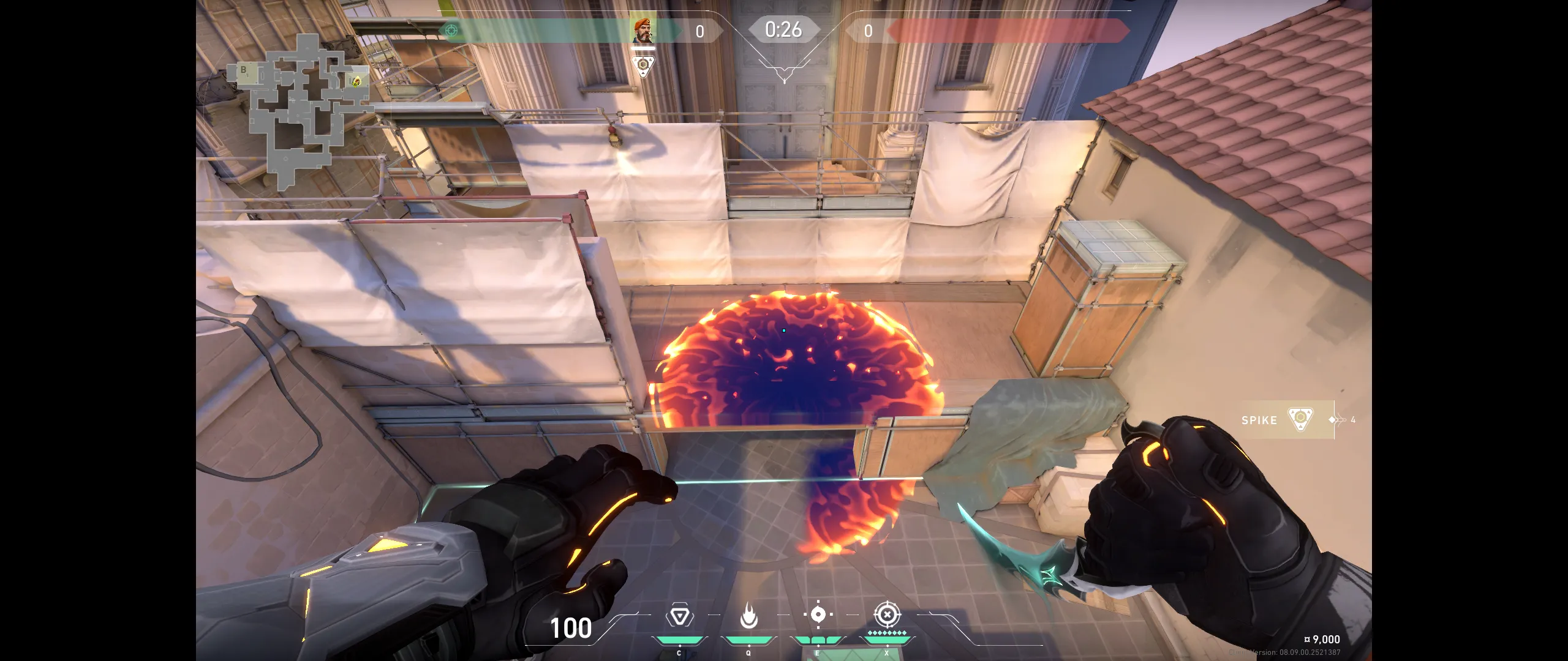 Brimstone Incendiary on Ascent Attack Site A — step 3 of 3: Result