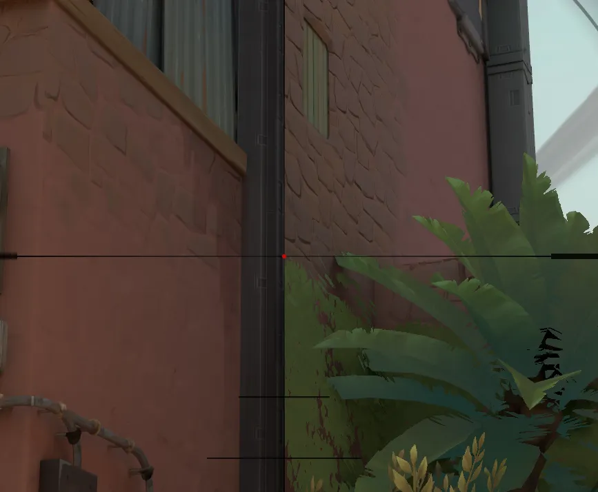 Brimstone Incendiary on Bind Attack Site A — step 3 of 4: Aim — line up the shot