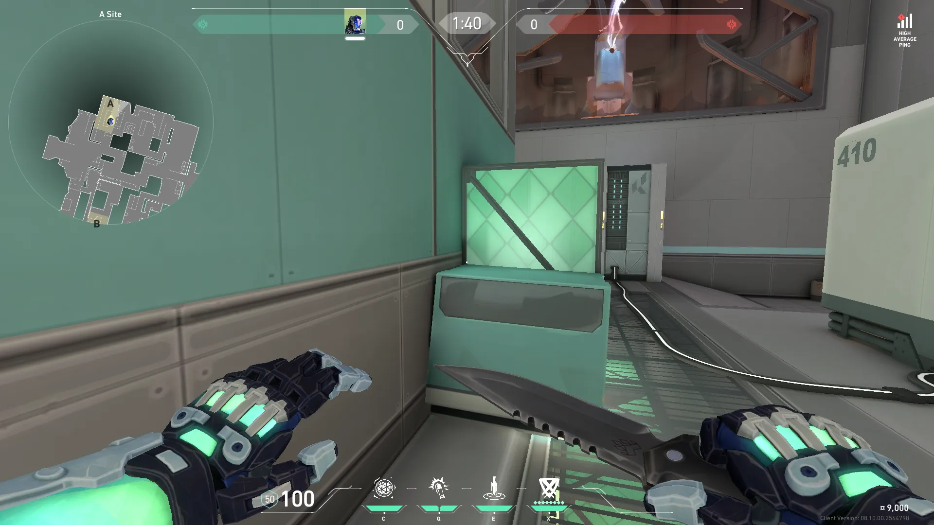 KAY/O Flash_Drive on Icebox Defense Site A — step 1 of 3: Position — where to stand