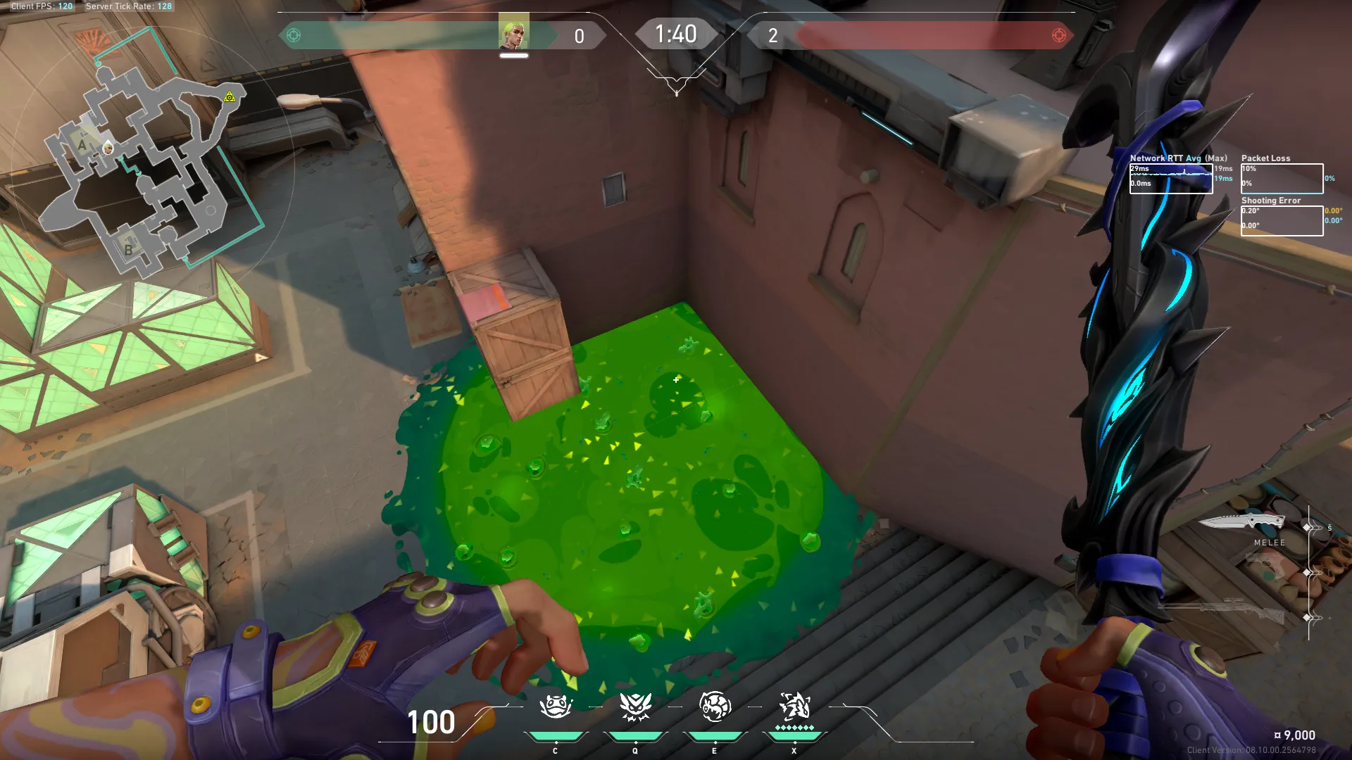Gekko Mosh Pit on Bind Attack Site A — step 4 of 4: Result