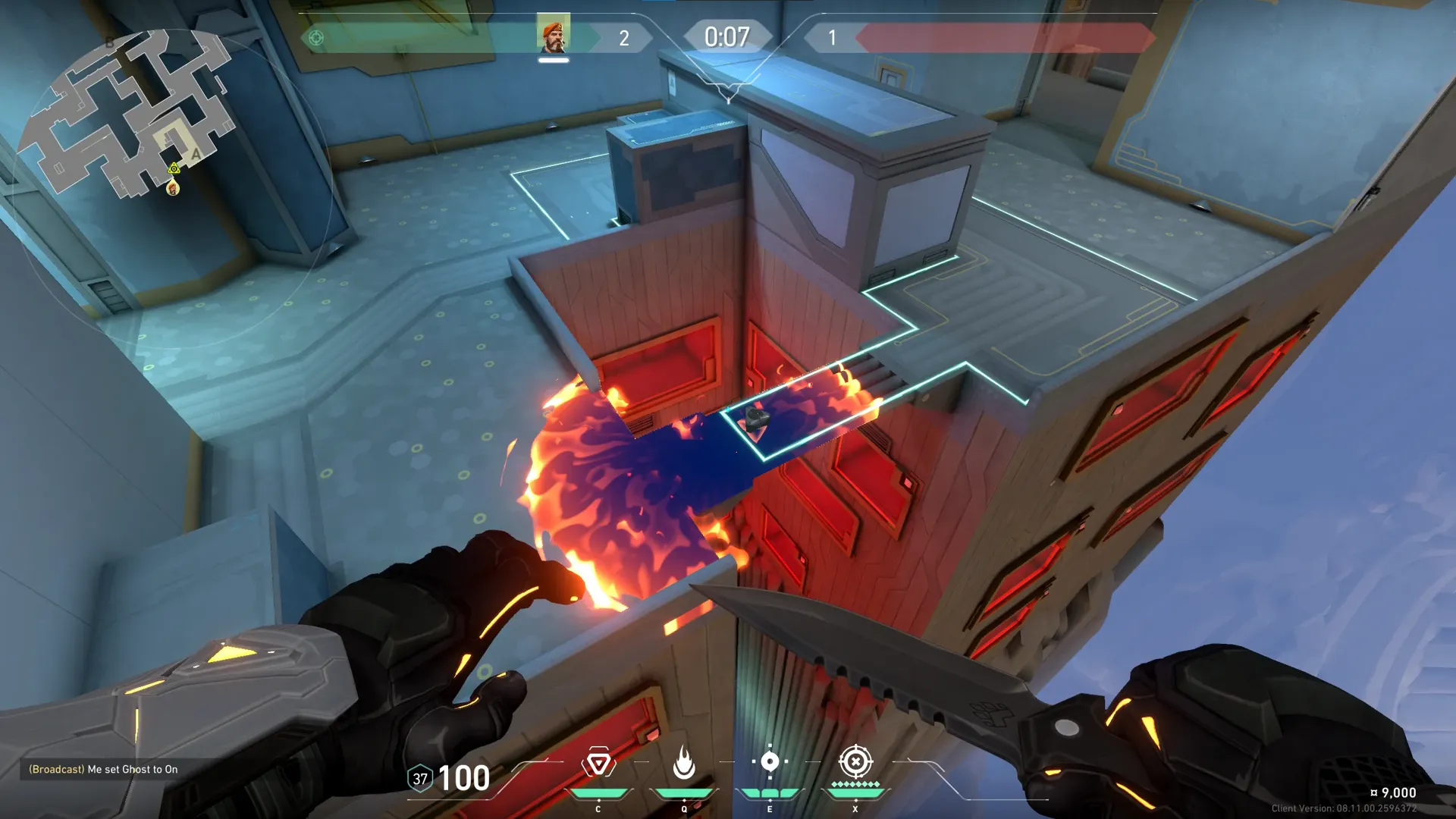 Brimstone Incendiary on Abyss Attack Site A — step 4 of 4: Result