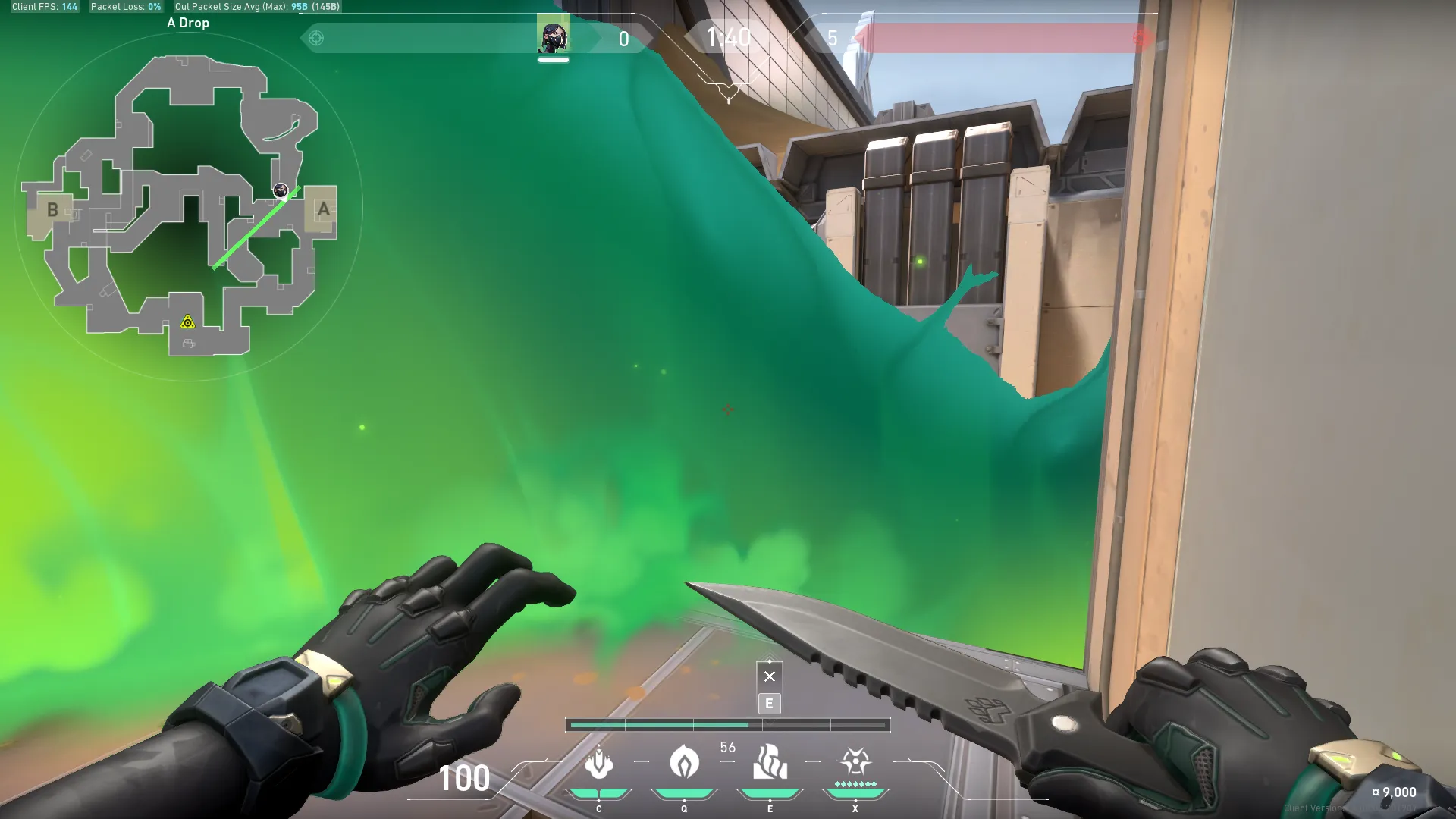 Viper Toxic Screen on Fracture Attack Site A — step 3 of 4: Aim — line up the shot
