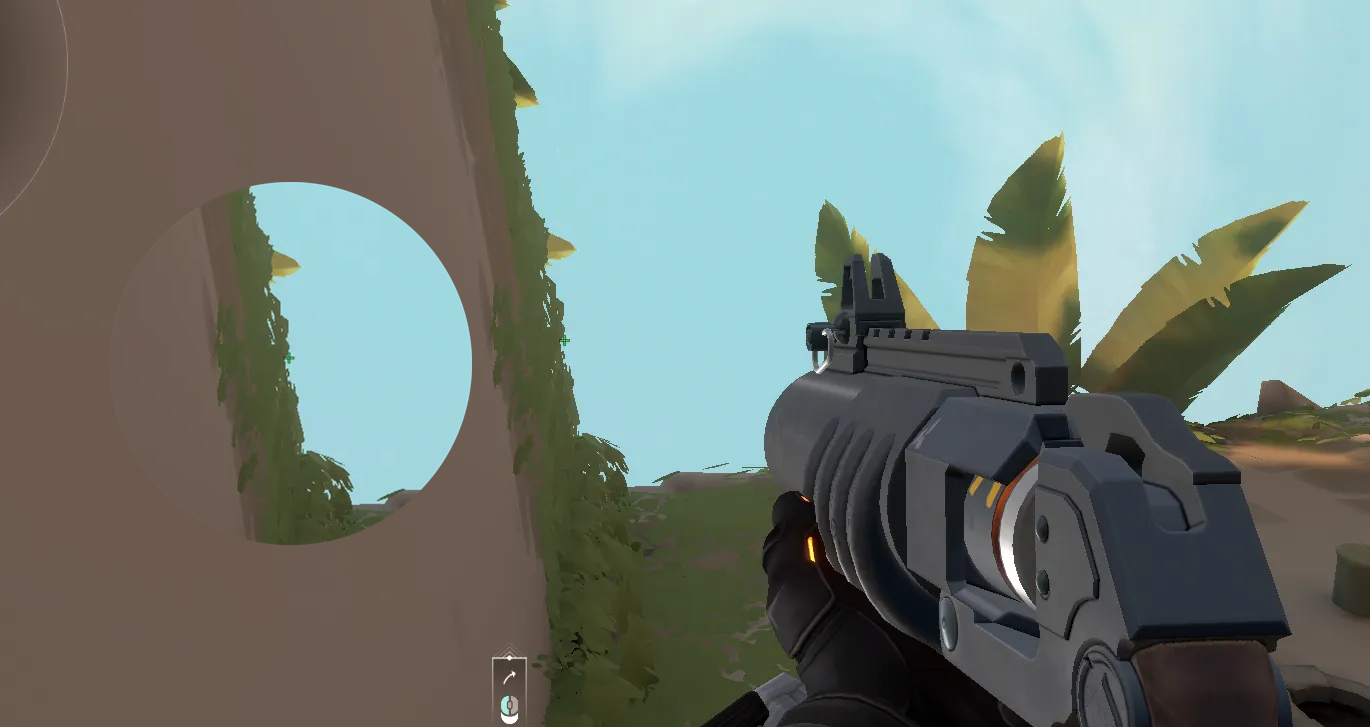 Brimstone Incendiary on Bind Attack Site A — step 2 of 3: Aim — line up the shot
