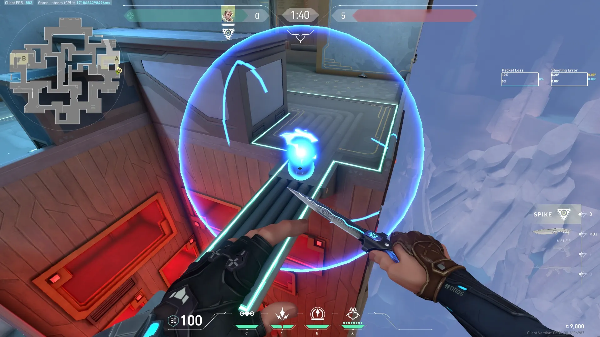 Sova Shock Bolt on Abyss Attack Site A — step 3 of 3: Result
