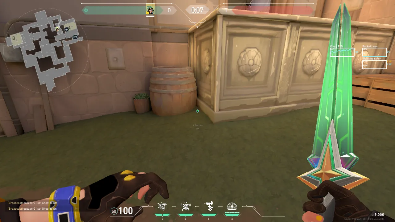 Killjoy Nanoswarm on Ascent Defense Site A — step 1 of 4: Position — where to stand