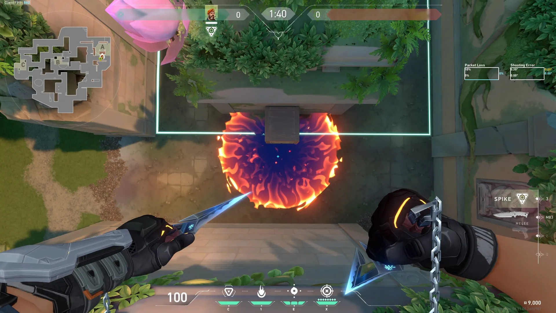 Brimstone Incendiary on Lotus Attack Site A — step 4 of 4: Result