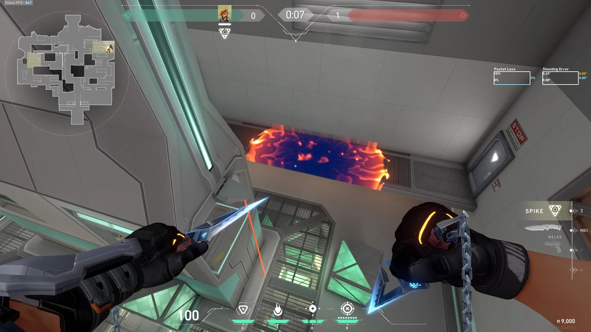 Brimstone Incendiary on Icebox Attack Site A — step 5 of 5: Result