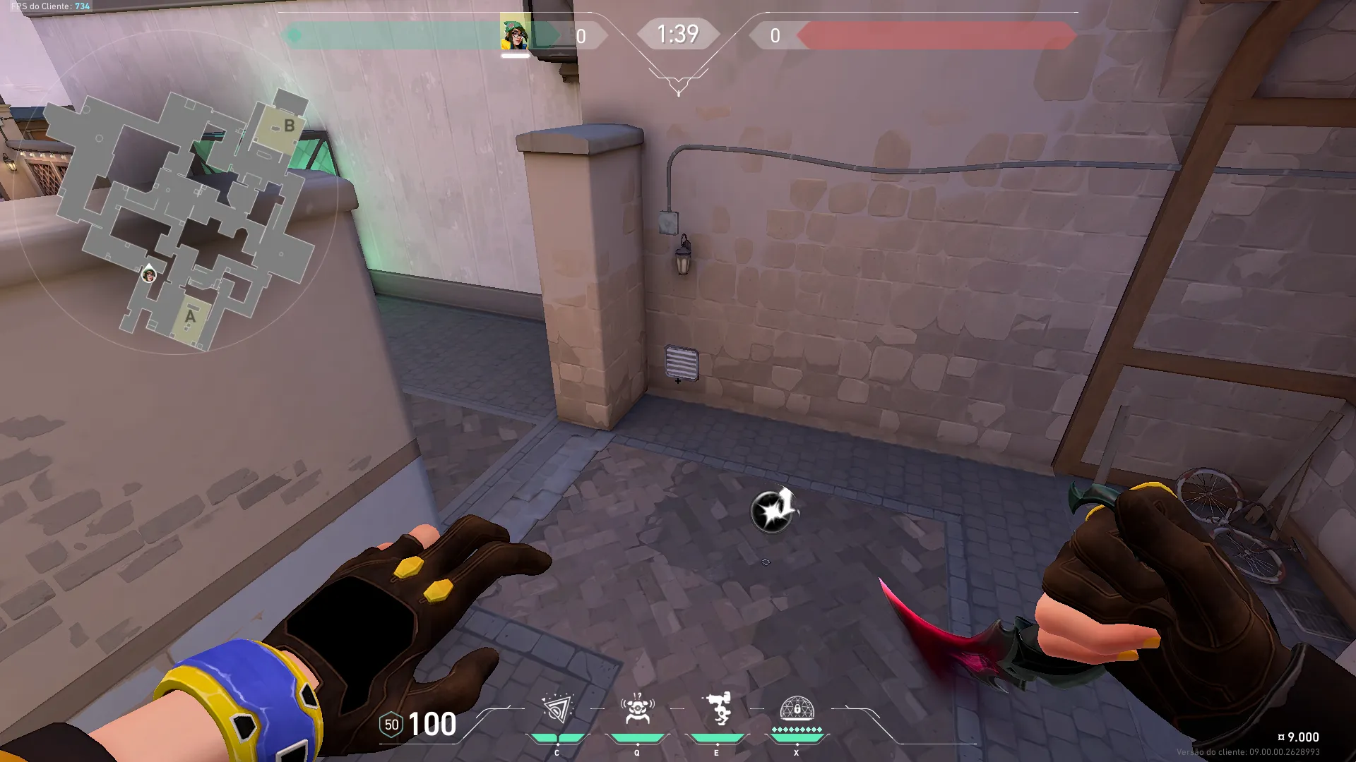 Killjoy Nanoswarm on Ascent Defense Site A — step 1 of 3: Position — where to stand