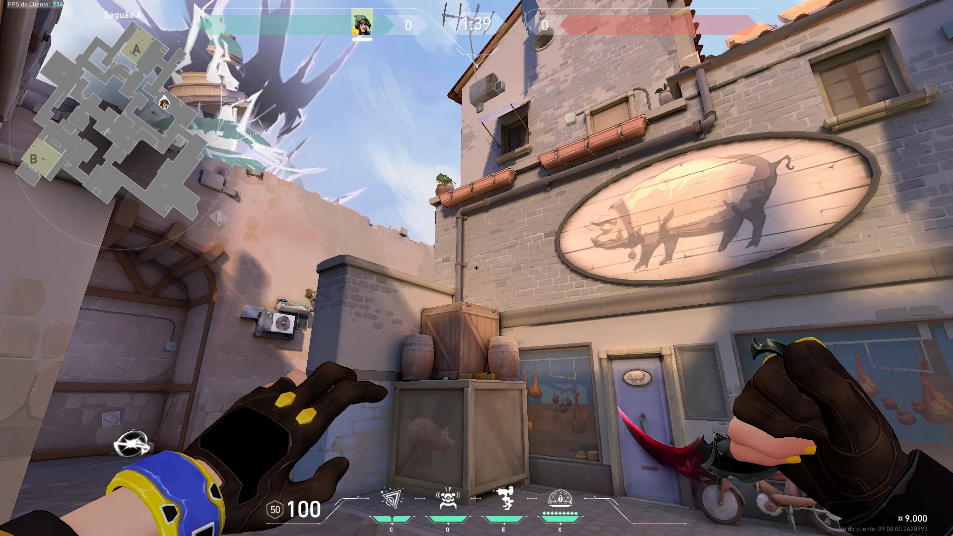 Killjoy Nanoswarm on Ascent Attack Site A — step 1 of 3: Position — where to stand