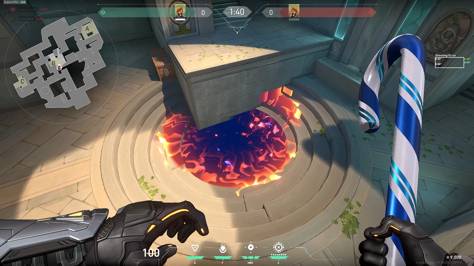 Brimstone Incendiary on Lotus Attack Site B — step 3 of 3: Result