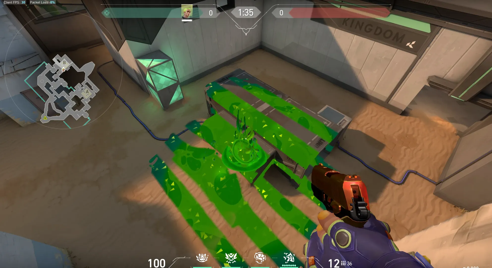 Gekko Mosh Pit on Bind Attack Site B — step 3 of 3: Result