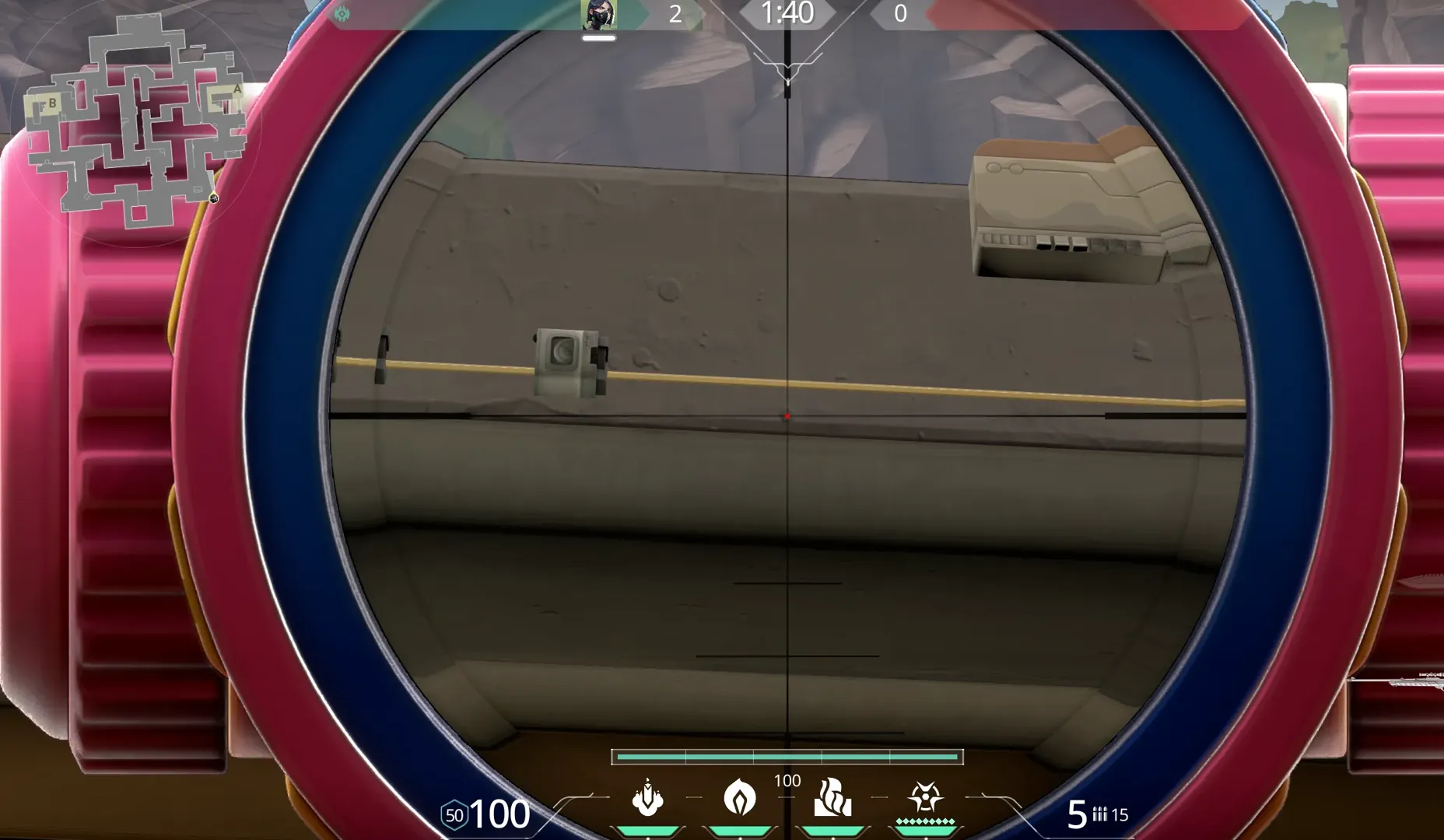 Viper Snake Bite on Abyss Attack Site A — step 2 of 4: Aim — line up the shot