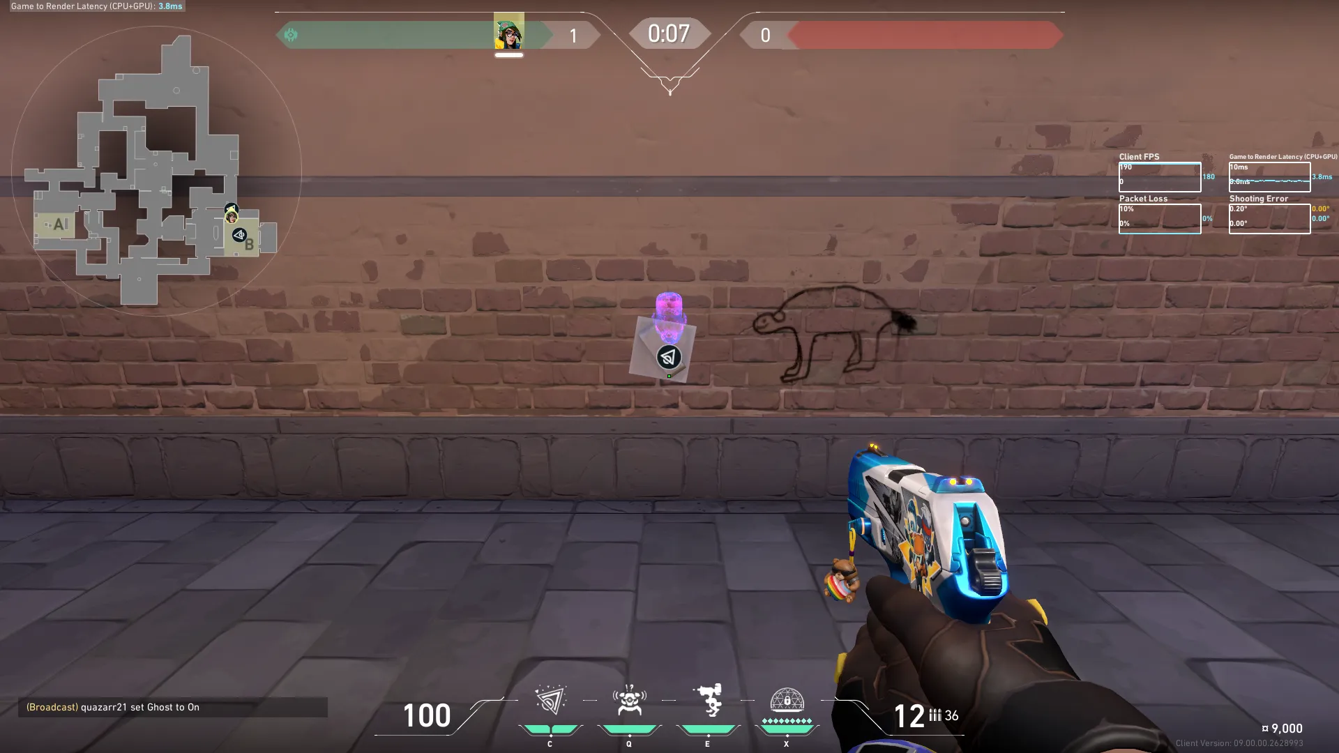 Killjoy Nanoswarm on Ascent Defense Site B — step 1 of 2: Position — where to stand