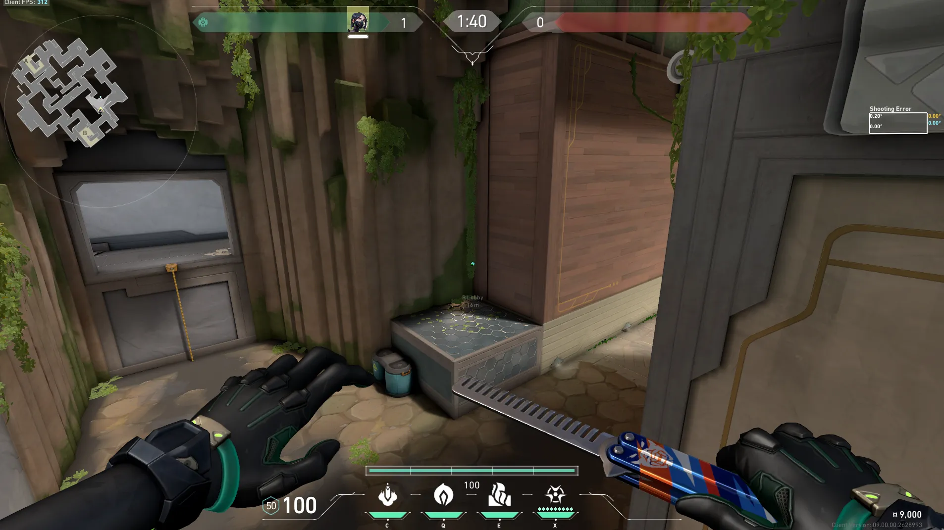 Viper Snake Bite on Abyss Attack Site B — step 1 of 4: Position — where to stand