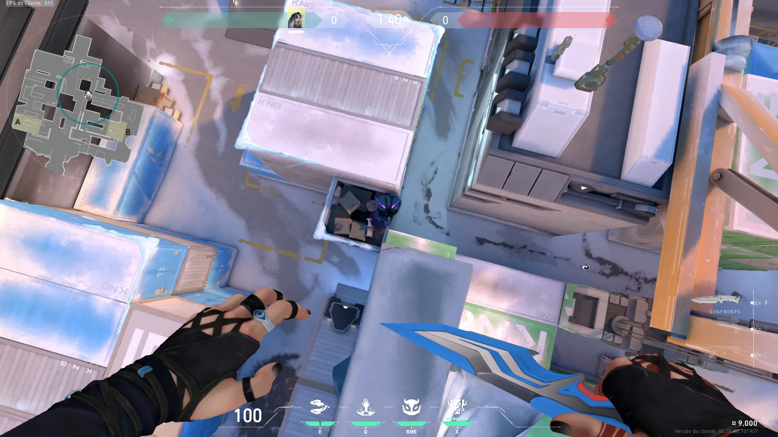 Fade Haunt on Icebox Defense Site B — step 3 of 3: Result