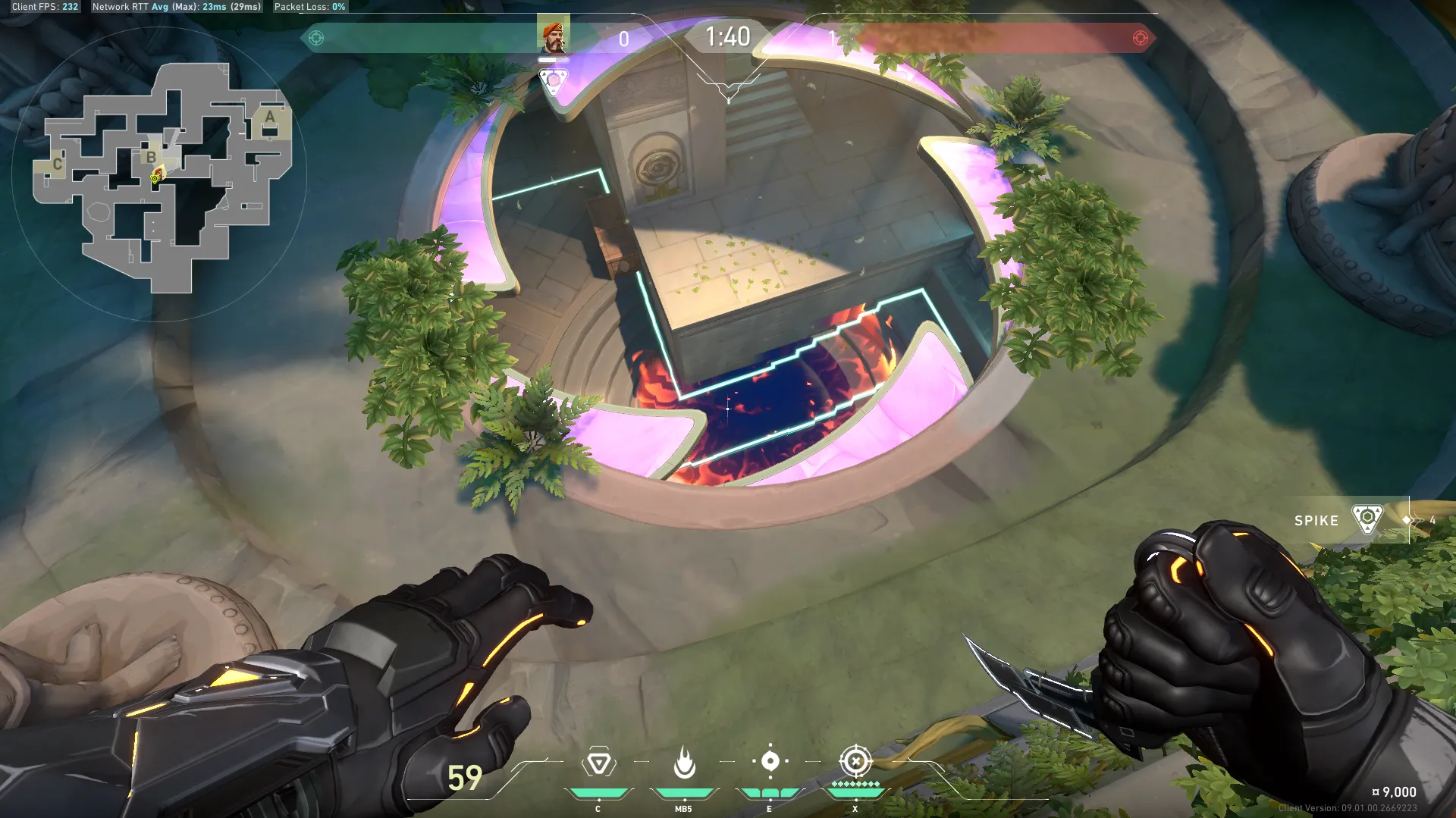 Brimstone Incendiary on Lotus Attack Site B — step 4 of 4: Result