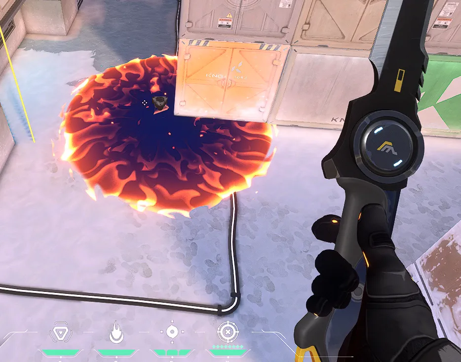 Brimstone Incendiary on Icebox Attack Site B — step 8 of 8: Result