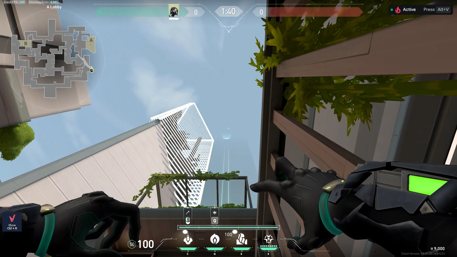 Viper Snake Bite on Split Attack Site A — step 2 of 3: Aim — line up the shot