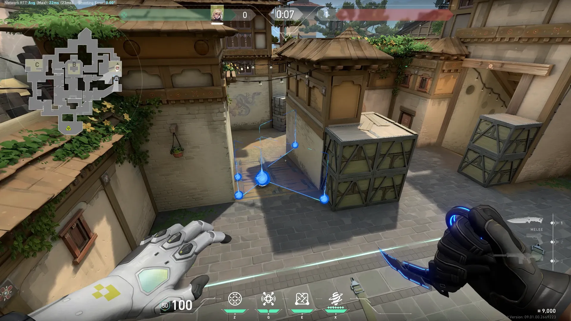 Deadlock Barrier Mesh on Haven Defense Site A — step 3 of 3: Result