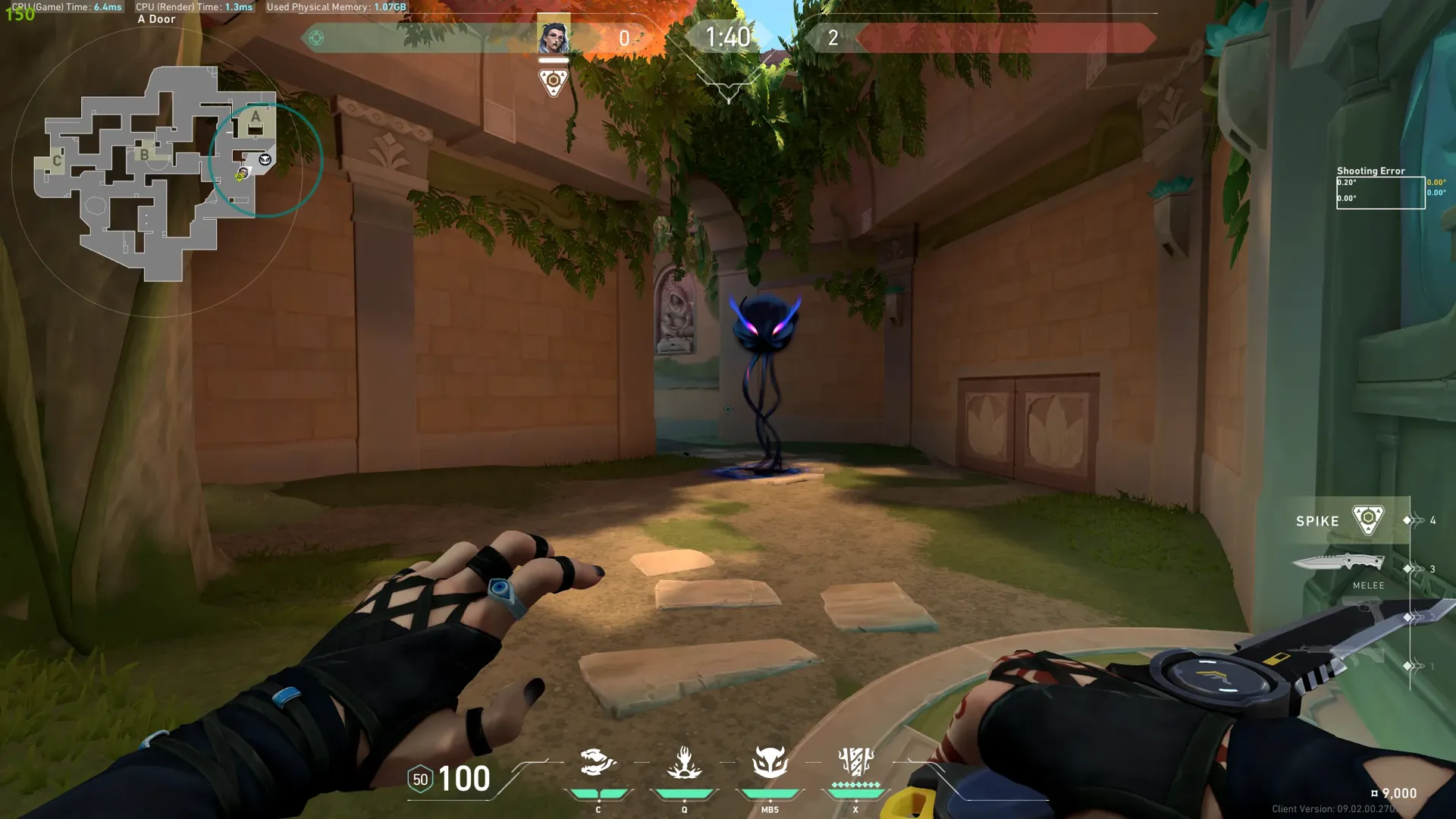 Fade Haunt on Lotus Attack Site A — step 3 of 3: Result