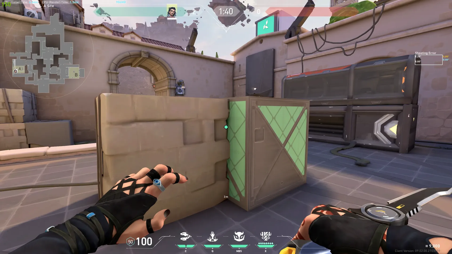 Defending A Main Haunt — Fade lineup on Ascent