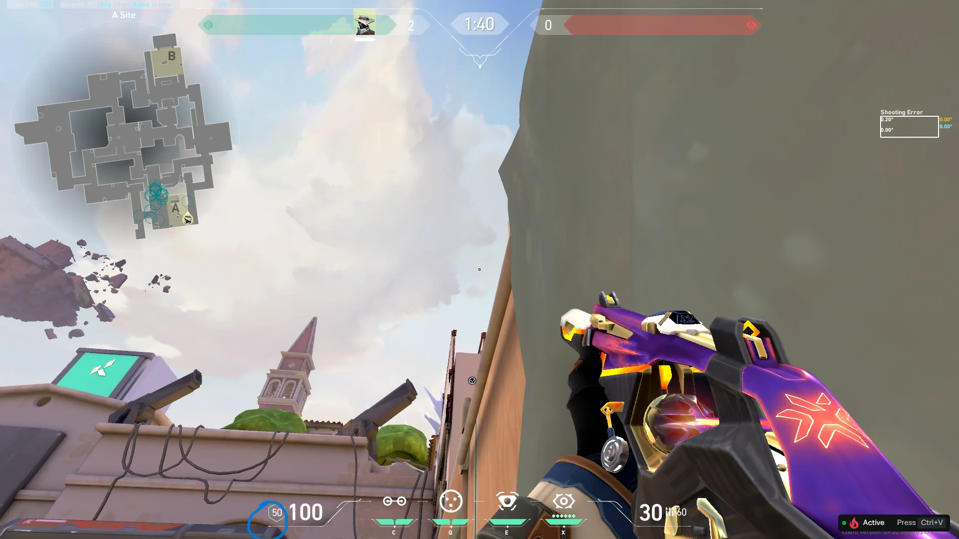 Cypher Cyber Cage on Ascent Defense Site A — step 2 of 2: Result