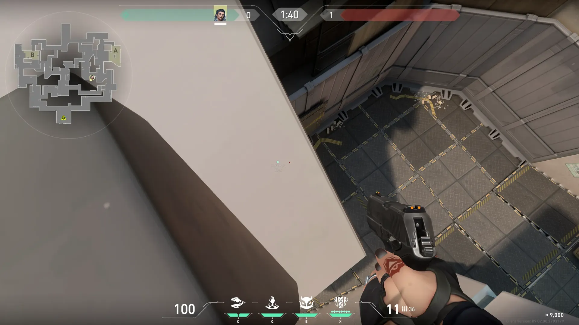 Fade Haunt on Split Attack Site A — step 7 of 7: Result