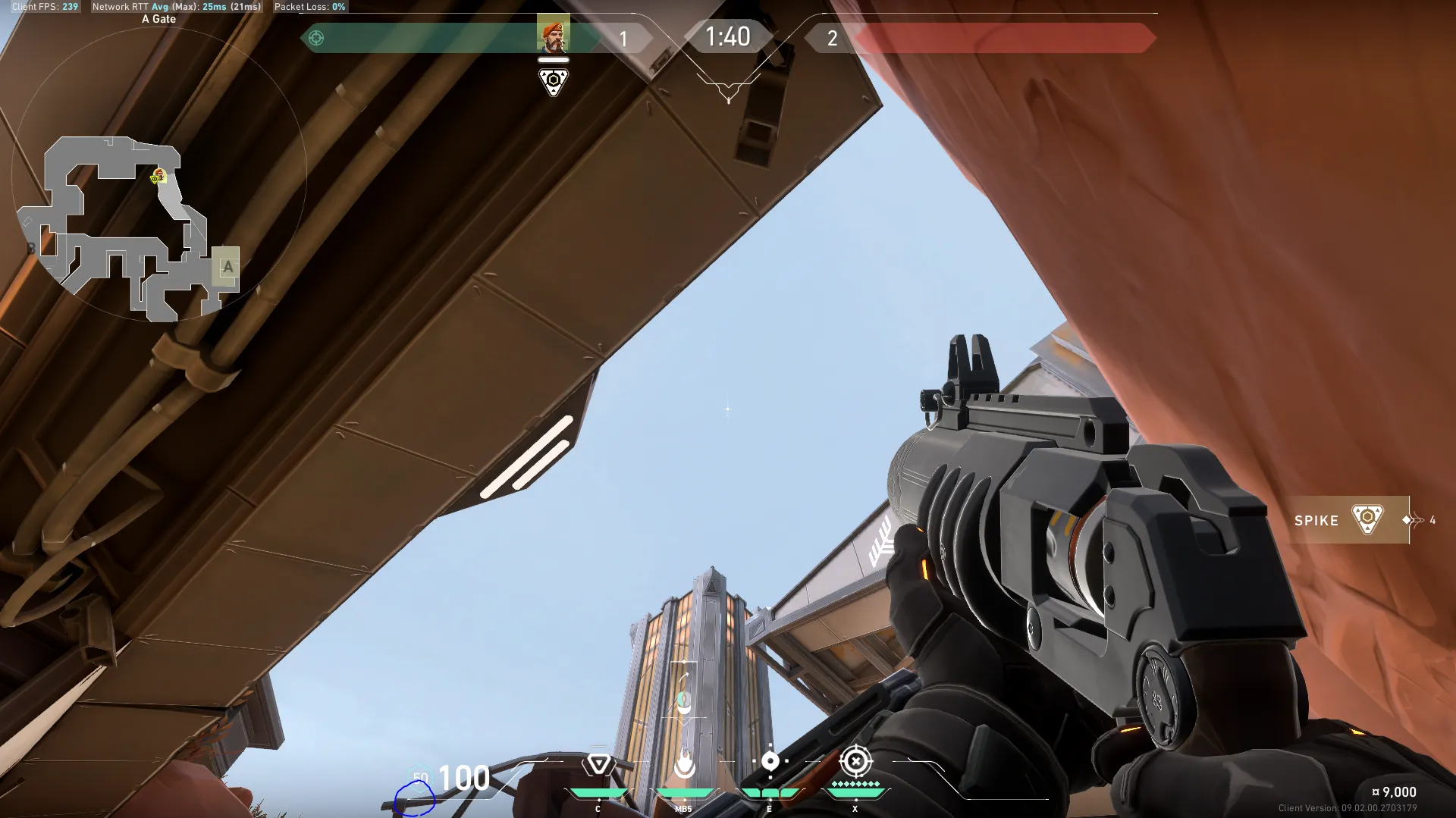 Brimstone Incendiary on Fracture Attack Site A — step 4 of 5: Aim — line up the shot