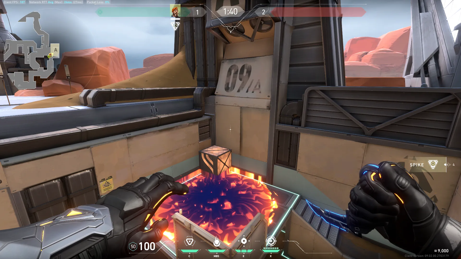 Brimstone Incendiary on Fracture Attack Site A — step 5 of 5: Result