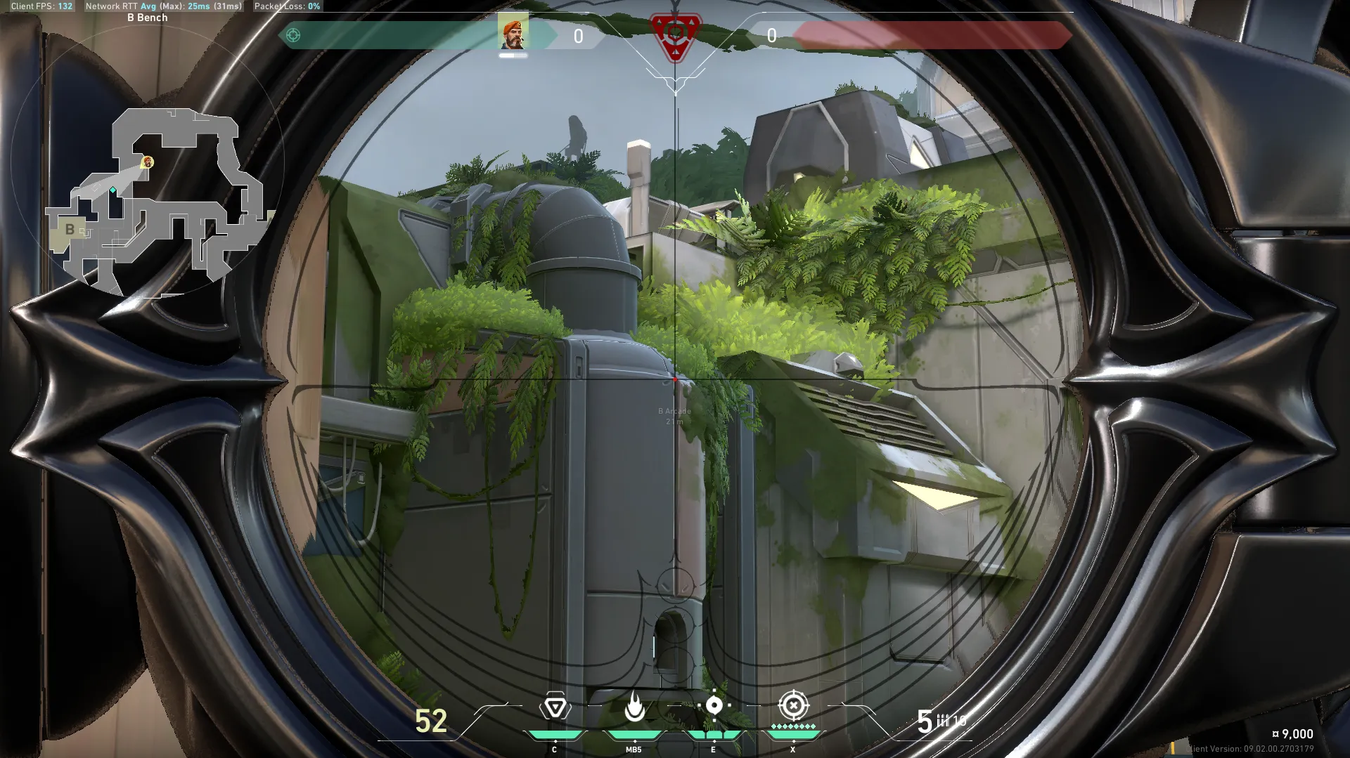 Brimstone Incendiary on Fracture Attack Site B — step 3 of 5: Aim — line up the shot