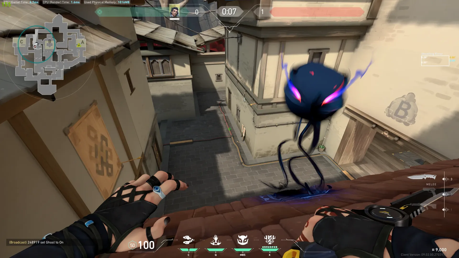Fade Haunt on Haven Attack Site C — step 3 of 3: Result