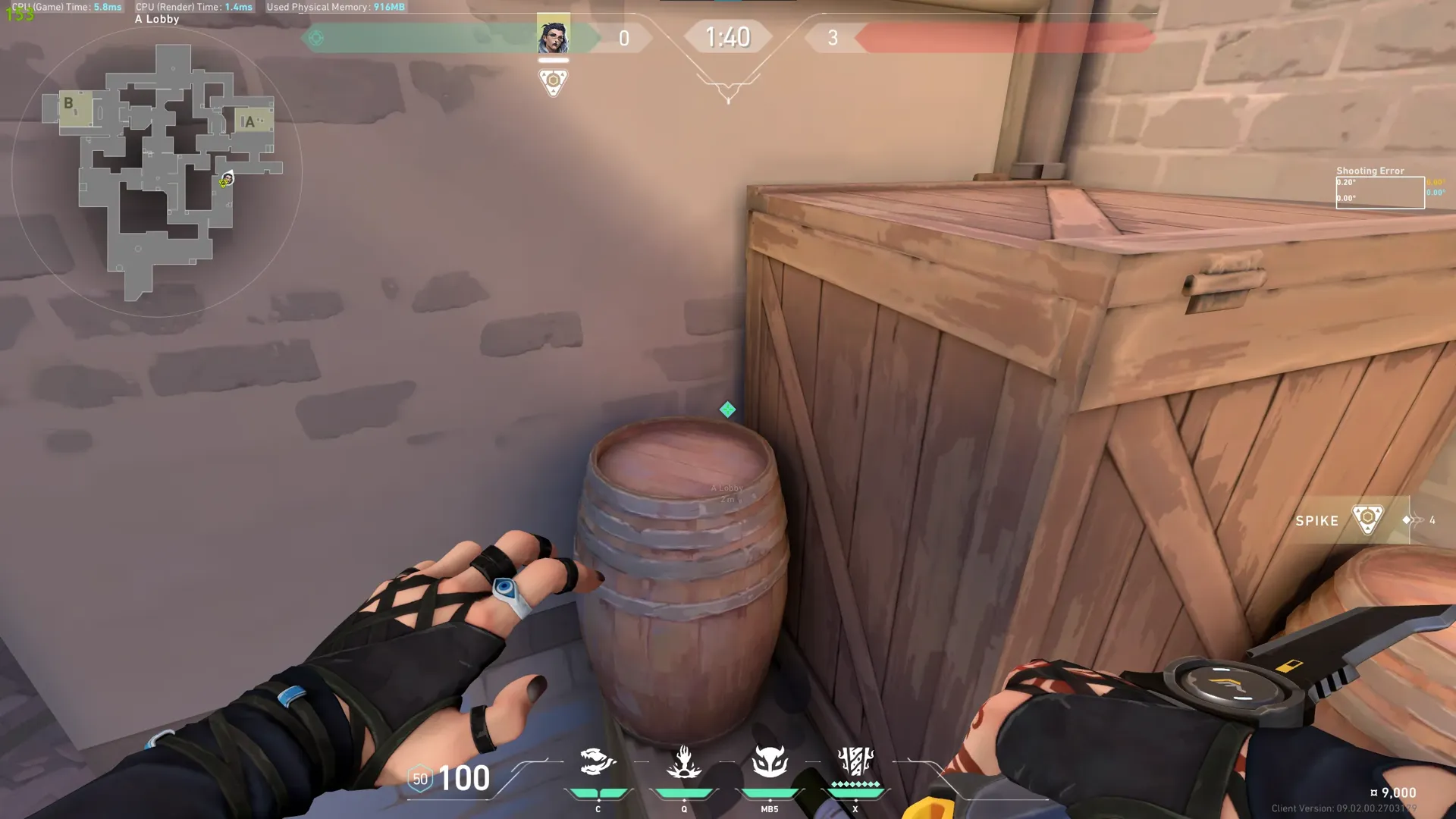 [alternative] Attacking A Site Haunt — Fade lineup on Ascent