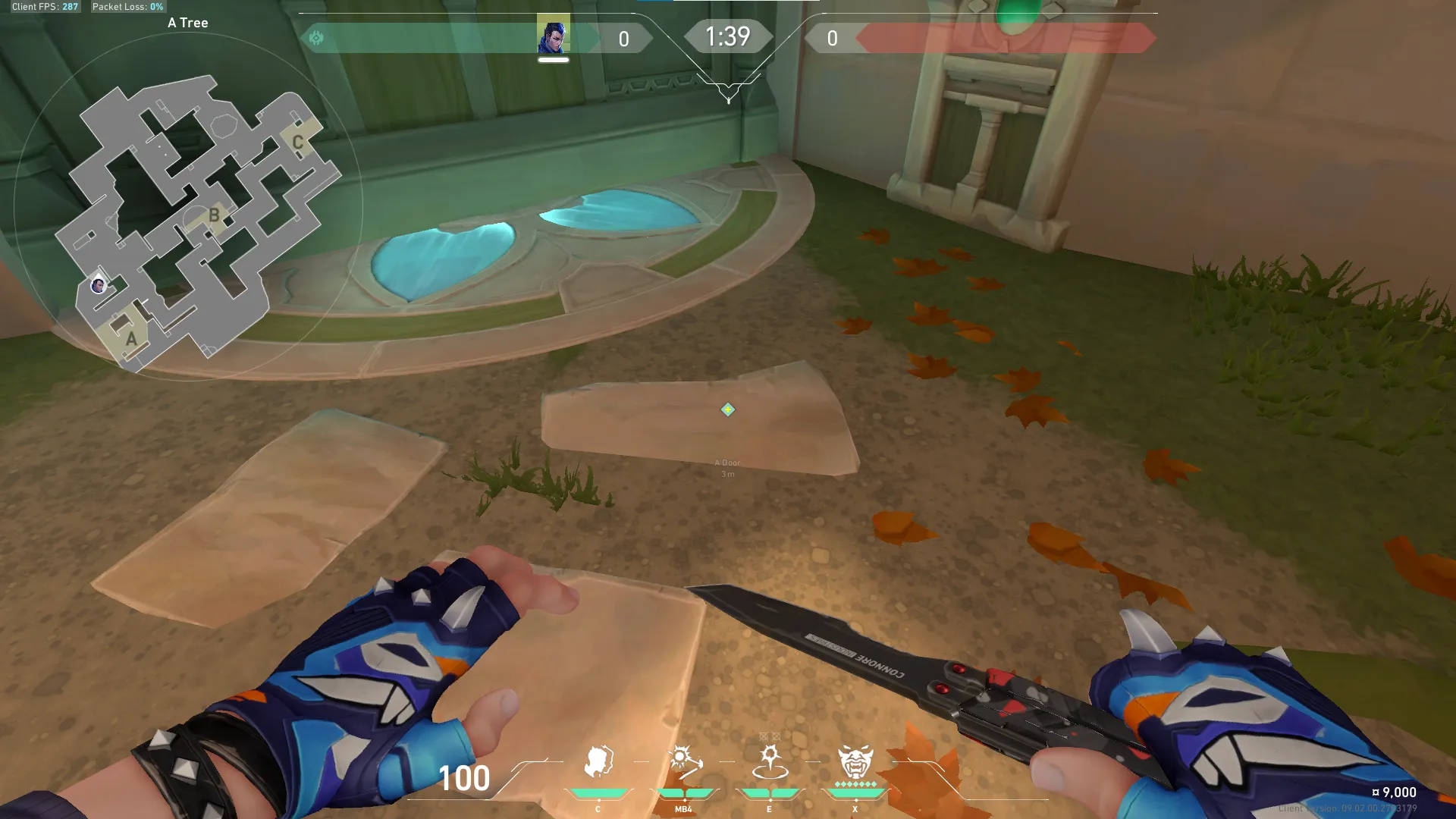 Yoru Gatecrash on Lotus Attack Mid — step 1 of 4: Position — where to stand