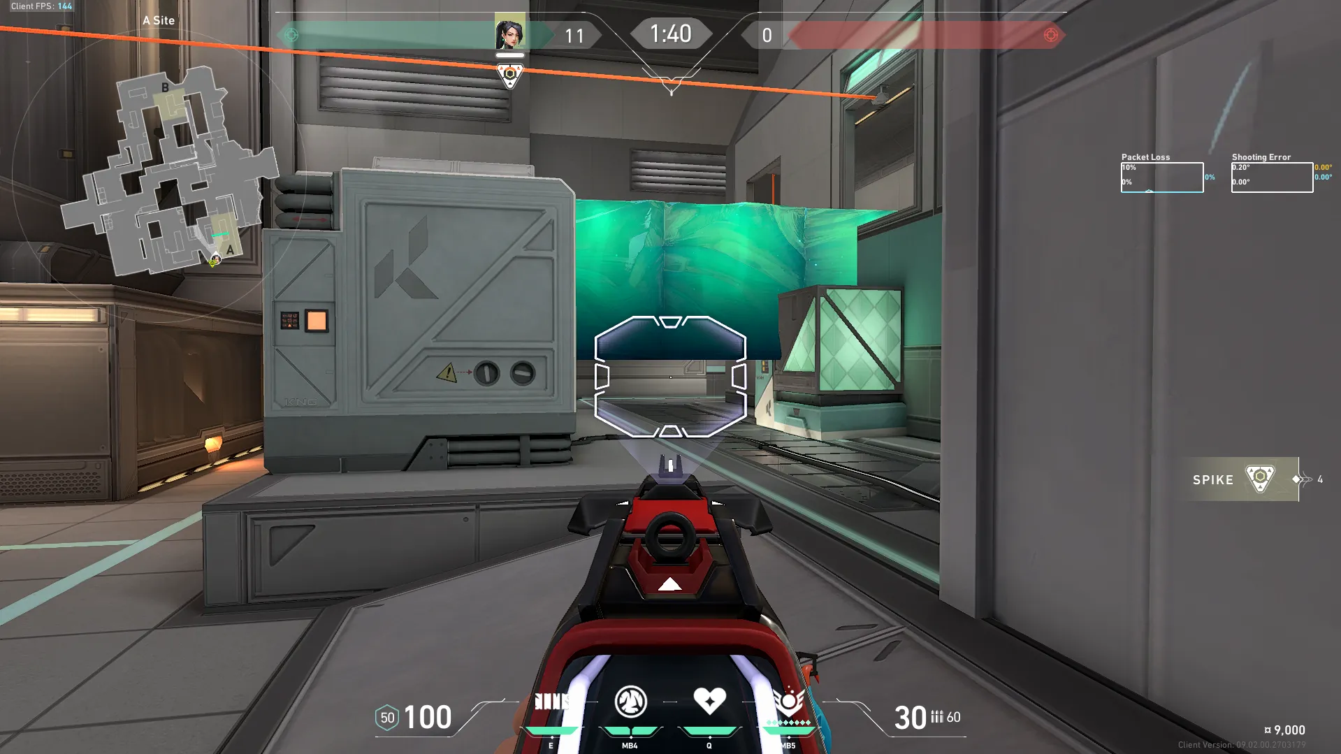 Sage Barrier Orb on Icebox Attack Site A — step 3 of 3: Result