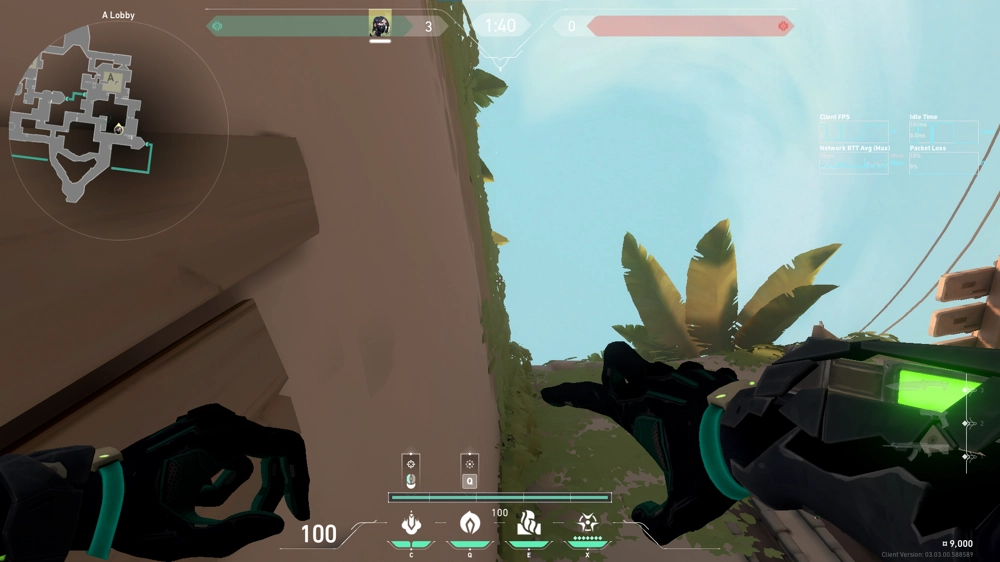 Viper Snake Bite on Bind Attack Site A — step 2 of 3: Aim — line up the shot