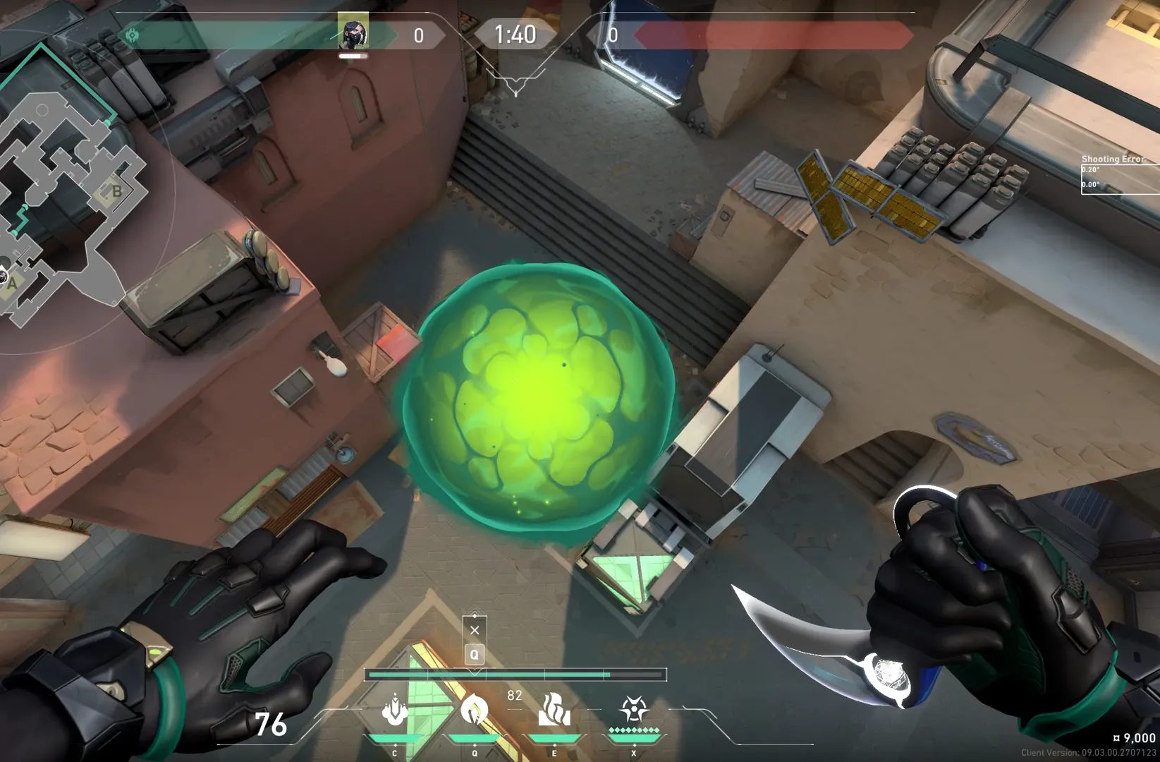 Viper Poison Cloud on Bind Defense Site A — step 4 of 4: Result