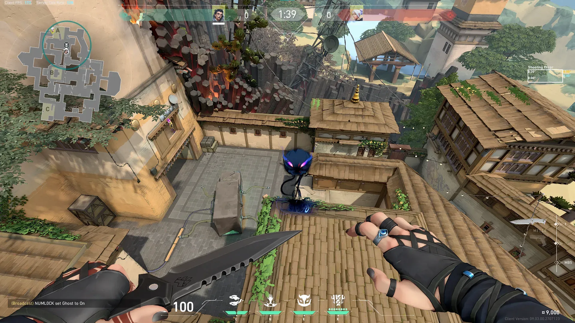 Fade Haunt on Haven Defense Site A — step 3 of 3: Result