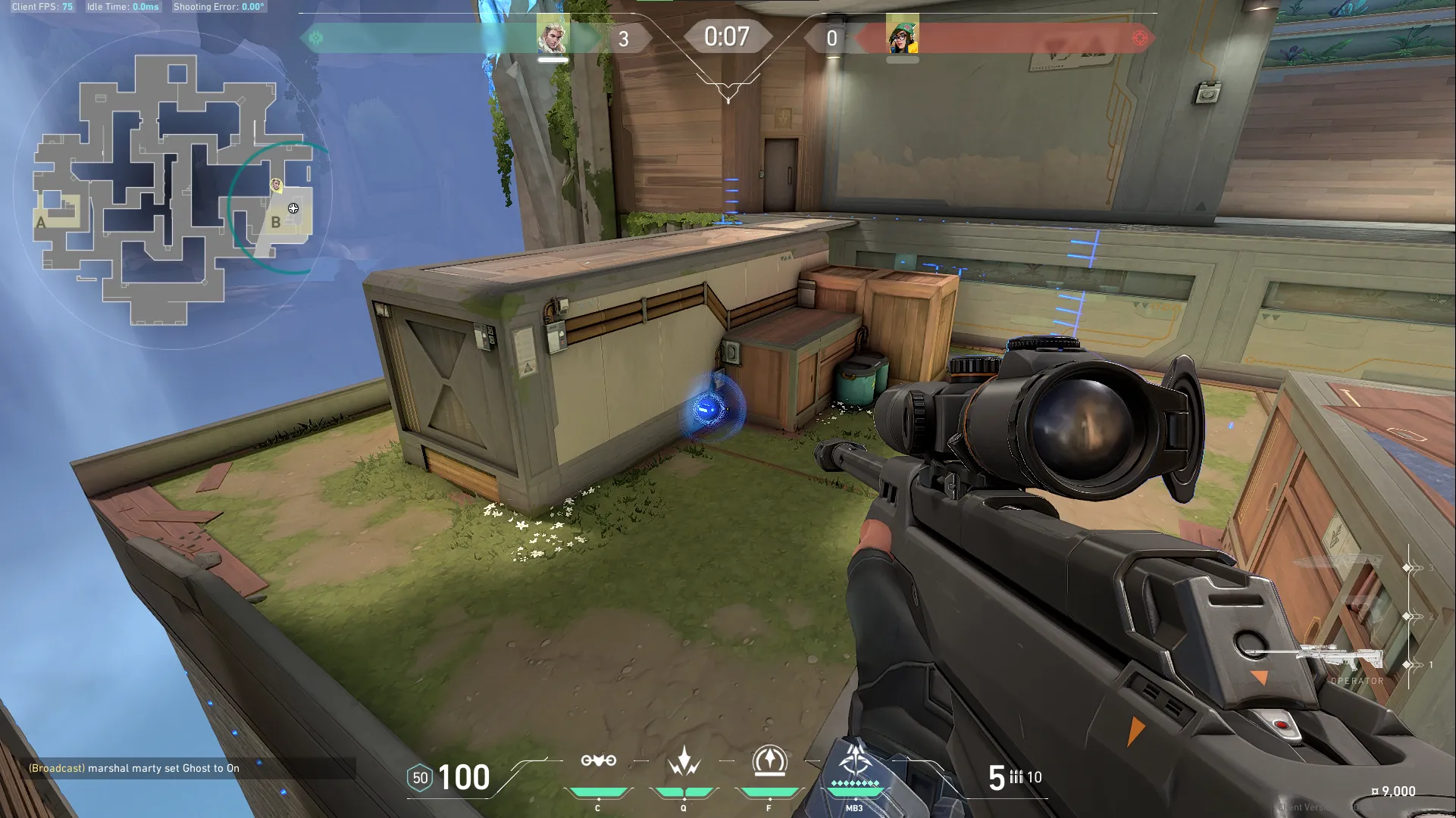 Sova Shock Bolt on Abyss Attack Site B — step 4 of 4: Result