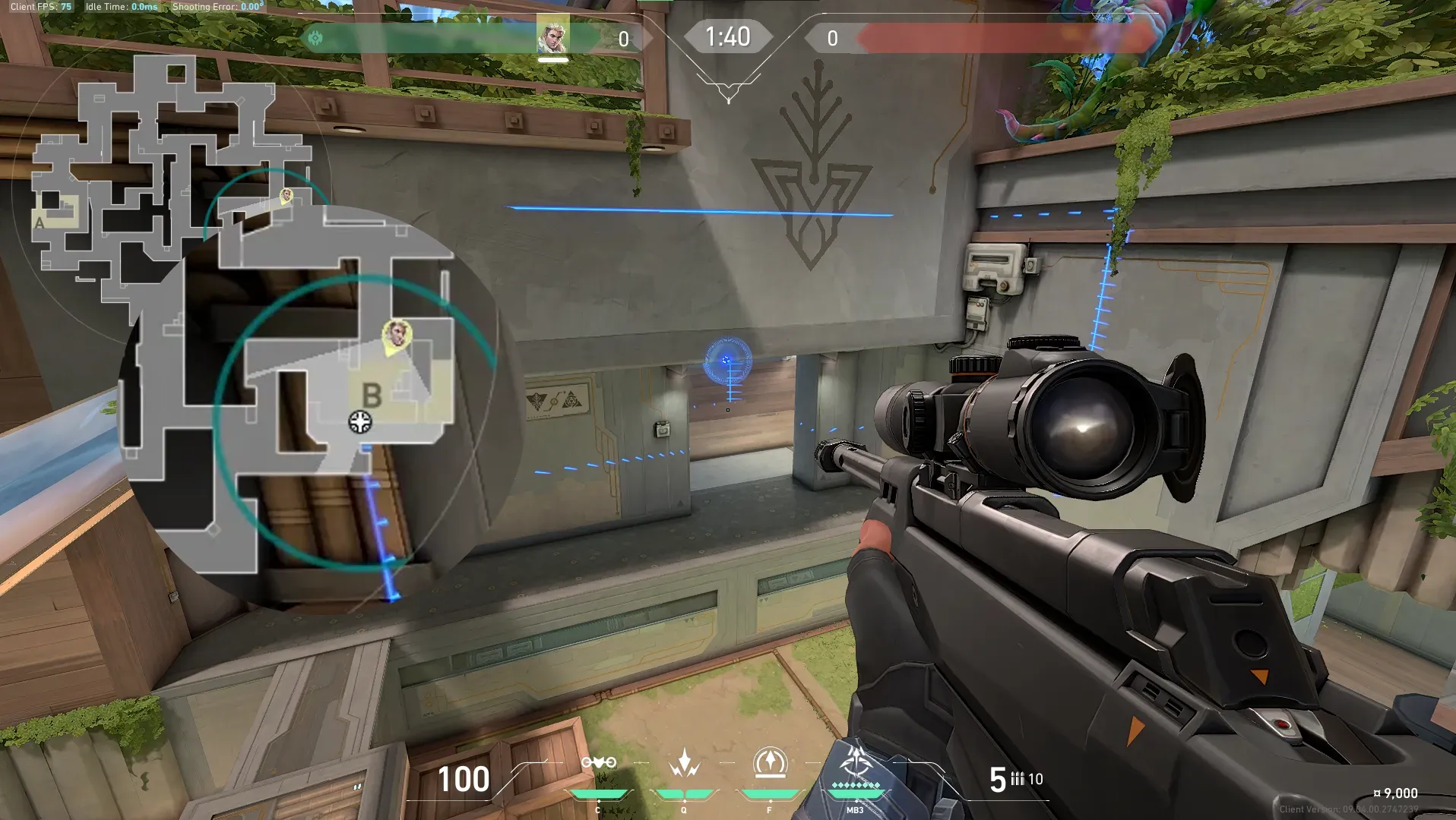 Sova Recon Bolt on Abyss Attack Site B — step 5 of 5: Result