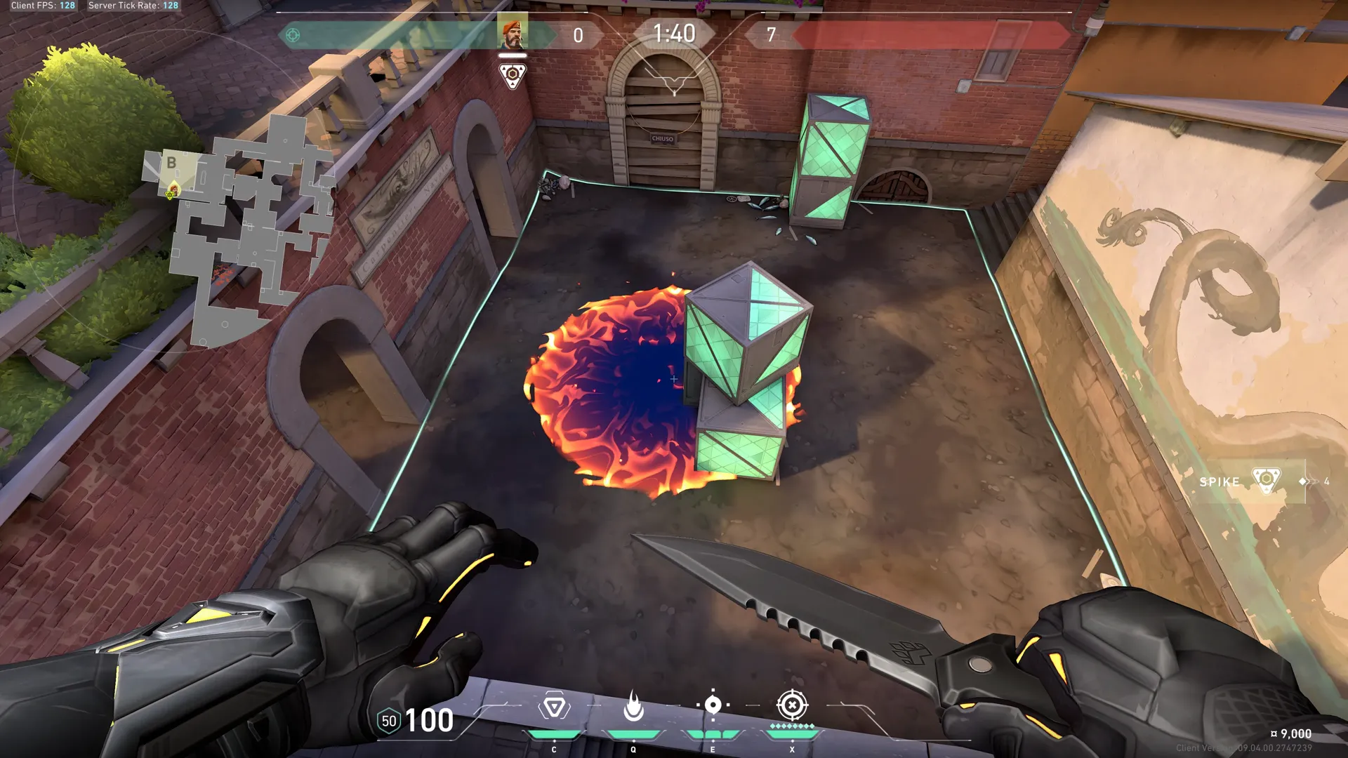 Brimstone Incendiary on Ascent Attack Site B — step 3 of 3: Result