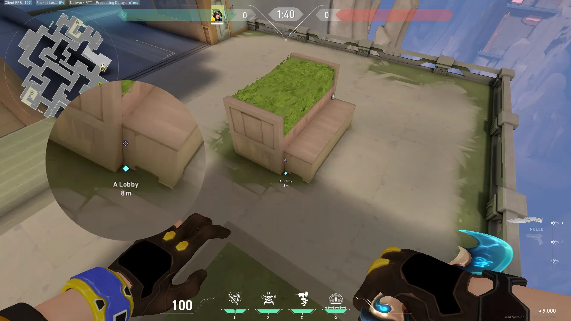 Killjoy Nanoswarm on Abyss Attack Site A — step 1 of 4: Position — where to stand