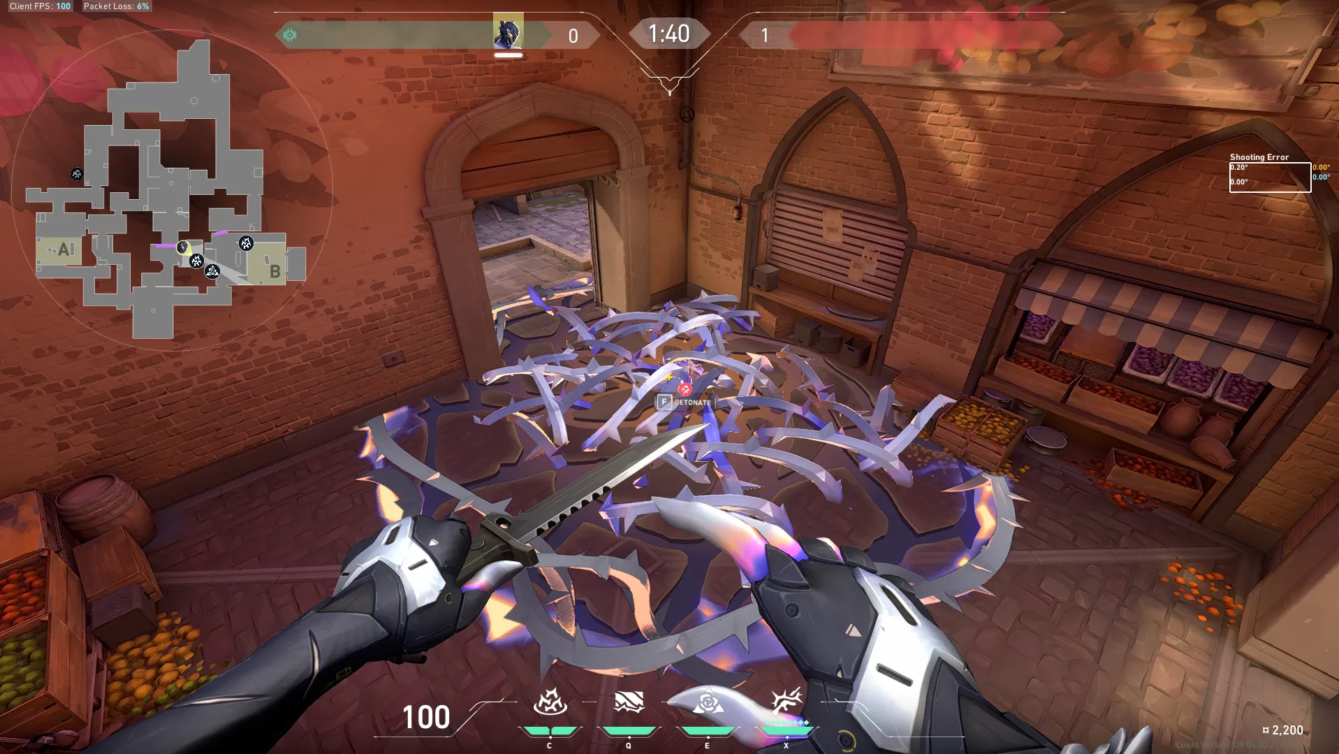 Vyse Razorvine on Ascent Attack Mid — step 3 of 3: Result