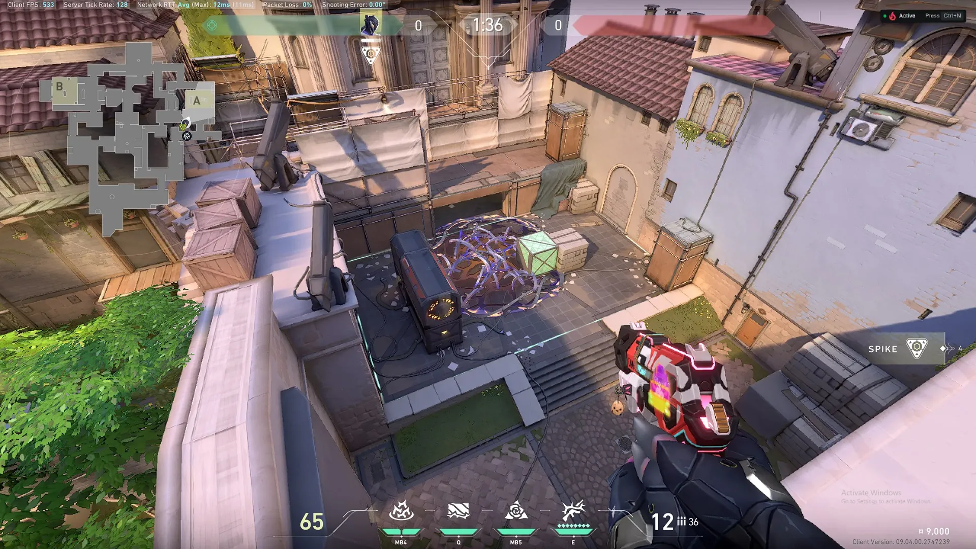 Vyse Razorvine on Ascent Attack Site A — step 3 of 3: Result
