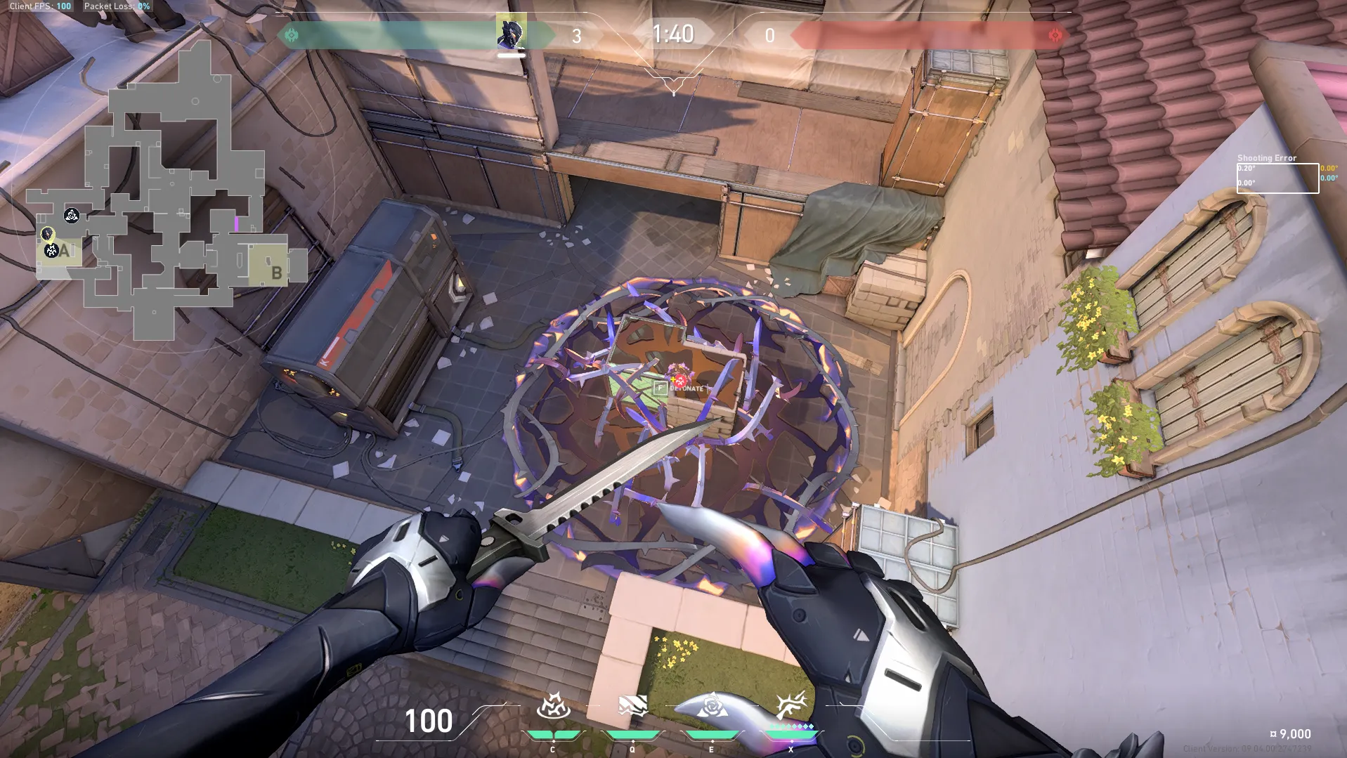 Vyse Razorvine on Ascent Attack Site A — step 3 of 3: Result