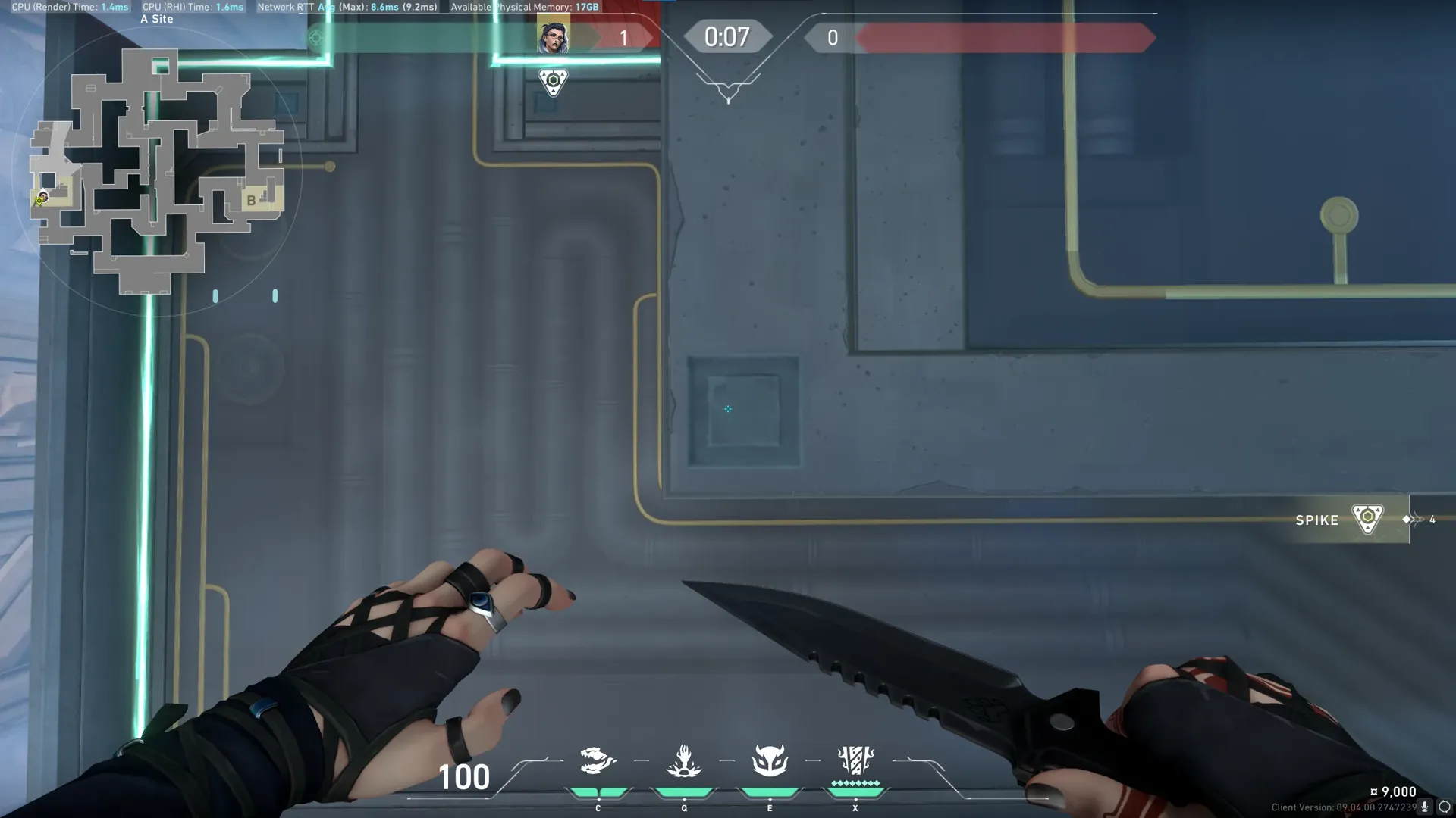 Fade Haunt on Abyss Defense Site A — step 1 of 4: Position — where to stand